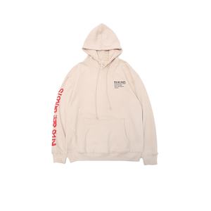 Venta al por mayor de sudaderas con logotipo personalizado unisex hombres mujeres manga larga de algodón orgánico de gran tamaño liso sudaderas con capucha - Product Image 6