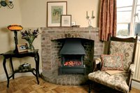 15KW Grand antique en fonte insertions brûlantes en bois de cheminée de HS-X9L