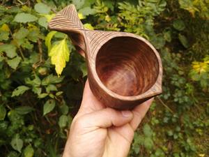 Taza de Senderismo de Madera Tallada, Estilo Moderno, Ecológica, Ligera, Diseño Personalizable para Amantes de la Naturaleza y Viajes al Aire Libre - Product Image 6