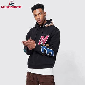 Haute qualité 100% coton hommes grande taille pull à capuche fabricants personnalisés pour bouffée impression surdimensionné pour l'hiver brodé - Product Image 4