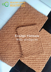 Eco2go Vietnam Coco Coir <b>Doormat</b>-Handmade Washable Non-Slip Eco-friendly Biodegradable - Product Image 3