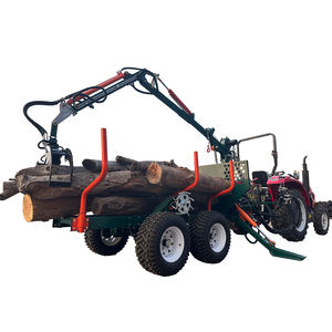 Remolque <span class=keywords><strong>Forestal</strong></span> Profesional con Grúa, Control Remoto, <span class=keywords><strong>Cabrestante</strong></span> Hidráulico, Tracción 4x4, Capacidad <span class=keywords><strong>de</strong></span> 2 Toneladas para Operaciones Forestales - Product Image 4