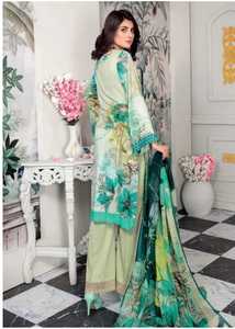 Charizma ชุดแต่งงานสไตล์ปากีสถานที่สวยงามแบบอินเดียพิมพ์ลายผ้าชิฟฟ่อนพร้อมด้วยเสื้อสนามหญ้า salwar โมเดลแฟนซี - Product Image 3