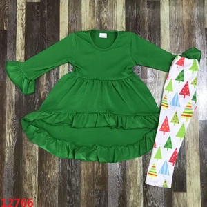 RTS Arbres de Noël Père Noël Filles Vêtements Ensembles Enfants Jupes Pantalons Bébé Bulle Barboteuses Soeur Allumettes Bébé Boutique Vêtements - Product Image 3