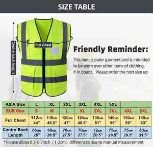 เสื้อกั๊กนิรภัย2025สะท้อนแสงสำหรับผู้ชายเสื้อผ้าแบบปรับแต่งได้ - Product Image 2