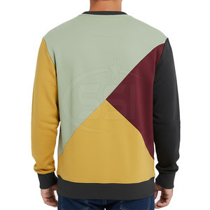 Custom Logo Wholesale Price Men's Long Sleeve Winter Sweatshirt Solid 100% Cotton Premium Quality - Product Image 6
