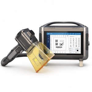 Máquina <span class=keywords><strong>de</strong></span> Marcado Láser Portátil <span class=keywords><strong>de</strong></span> 30W 50W, <span class=keywords><strong>Grabador</strong></span> Láser <span class=keywords><strong>de</strong></span> Fibra Portátil <span class=keywords><strong>de</strong></span> 0.01mm, CE FDA, 1 Año <span class=keywords><strong>de</strong></span> Garantía, para Piezas Metálicas Grandes en Exteriores - Product Image 1