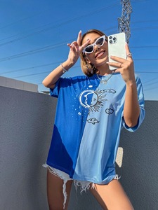 Recién llegado, camiseta para mujer, camiseta de poliéster y algodón de calidad superior para mujer, Camisetas hechas a medida al por mayor - Product Image 6