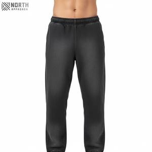 Manufacturer Custom Graphic Streetwear Heavyweight Sun Faded <b>Vintage</b> Acid Wash Sweatpants Joggers For Mens Winter <b>Trousers</b> - Product Image 1