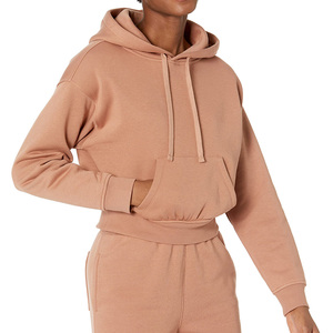 Sudadera Moderna Informal de Estilo Urbano con Hombros Caídos, Transpirable y Ecológica, Sudadera Corta de Punto para Mujer - Product Image 6