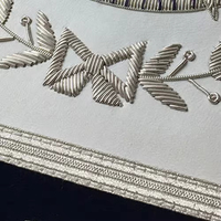 Maçonnique Regalia passé maître bleu Lodge tablier broderie à la main personnalisé par demande meilleure vente KIVOTECH haute qualité quatre saisons
