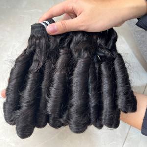 Cheveux bruts vietnamiens de qualité supérieure, trame de cheveux bouclés profonds, extension de cheveux humains directe d'usine - Product Image 4