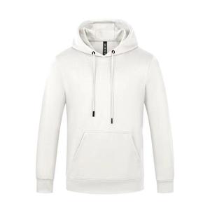 Pull blanc vêtements de classe de travail impression logo vêtements pull à capuche automne manteau coton biologique Polyester Hoodies - Product Image 1
