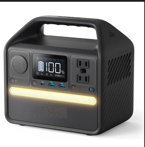 Estación de Energía Portátil 521 Sellada de Fábrica, Actualizada con Batería LiFePO4, 256Wh, 6 Puertos, Generador Solar de 300W (Pico 600W) - Product Image 3