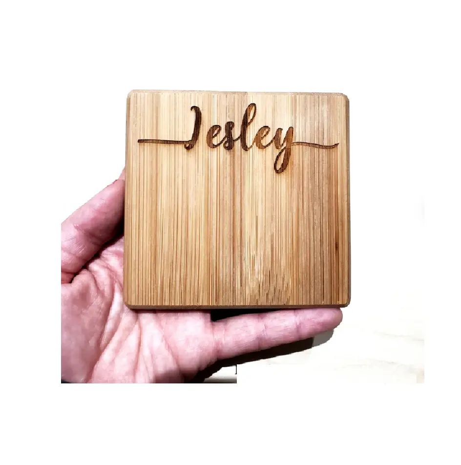 Customized Name Prints Available Luxury Coasters Kitchen Supplies High Quality Coasters Good Gift
