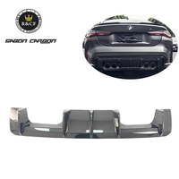 Diffuseur de pare-chocs arrière en fibre de carbone de qualité supérieure, style MP, pour BMW G80 G81 M3 G82 M4 G83 M4 2022 et plus S9
