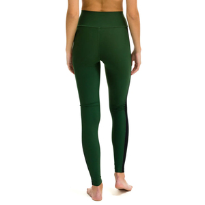 2025 Custom High Waist <b>Leggings</b> 100% Cotton Slim Plus Size Breathable Seamless Solid Workout <b>Women's</b> Gym Sports High Knitted - Product Image 4