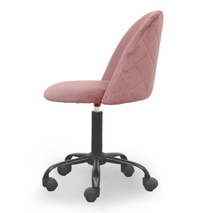 Contemporary Multi-Colored Velvet Cushioned Swivel <b>Chair</b>-Lucas 02 GAK009 - Product Image 6