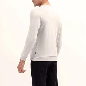 Sweat-shirt à capuche surdimensionné personnalisé de haute qualité vierge 100% sweat-shirt à col rond en coton uni pour sweats à capuche pour hommes - Product Image 4