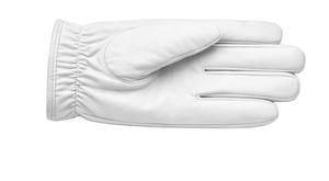 ถุงมือหนังสำหรับพิธีการของผู้ชาย QUICK WAY INDUSTRIES รุ่น Honor Guard ป้องกันการกระแทก ปลายตรง ผิวสัมผัสแบบมีเท็กซ์เจอร์ ยืดหยุ่น เหมาะสำหรับงานพิธีการ - Product Image 2