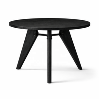 Table à manger pliable en bois de manguier massif MIA pour 6 personnes |   Design minimaliste moderne Japandi |   Meubles de maison faits à la main Garantie de 3 ans