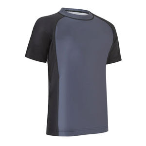 Rashguard de compression confortable pour enfants, léger, respirant, écologique, gris et noir, demi-manches, pour le fitness et le MMA - Product Image 6