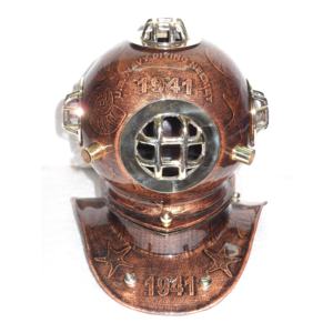 Casque de plongée nautique et marin Vintage décoratif en laiton antique Design Premium qualité collection décor artisanat indien - Product Image 1