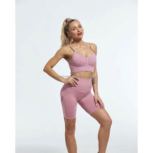 Conjunto de entrenamiento para mujer, ropa activa, gimnasio, Fitness, leggings de entrenamiento, chaqueta de manga larga, conjunto de Yoga, ropa de gimnasio, 3 piezas - Product Image 1