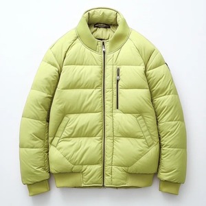 Chaqueta acolchada personalizada de alta calidad para hombre, diseño profesional, estilo con cremallera, servicio OEM de invierno/otoño disponible, precio al por mayor - Product Image 5