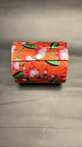 Caja de brazalete Cajas de joyería Accesorios de mano Elegante Patola Imprimir Accesorio nupcial Brazaletes Organizador Pichwai Diseño Caja de regalo - Product Image 2