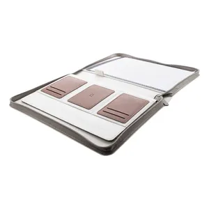 "Sustainable Carbasa Zip <b>Document</b> <b>Holder</b> for Eco-Friendly Merchandising" - Product Image 2