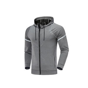2025 Logo personnalisé survêtements hommes Nylon Sport 2 pièces ensemble fermeture éclair séchage rapide blanc coupe-vent survêtements pour hommes - Product Image 2