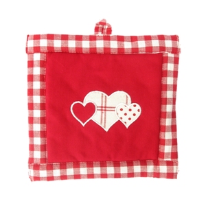 Porta ollas de lujo de exportación india, diseño a cuadros marrón, apto para horno, accesorios de cocina ecológicos para uso doméstico y hotelero - Product Image 3