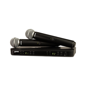 Système audio sans fil double canal Shure BLX288/SM58 Bande H10 - Product Image 1