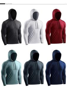 Streetwear <b>Pullover</b> <b>Men</b> Tops Oversized Hoodie Unisex Fitness Gym wear Hoodie <b>For</b> <b>Men</b> With Drawstring In Best Price - Product Image 6