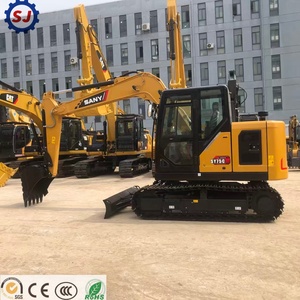 เครื่องขุดดิน SY75C มือสองได้รับการรับรอง CE SY26U รถขุดดินไฮดรอลิกมือสอง SY35U เครื่องจักรก่อสร้าง SY215C - Product Image 1