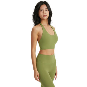 ชุดกีฬาขนาดพลัสไซส์เสื้อโยคะเลกกิ้งออกกำลังกายยกทรงสำหรับเล่นกีฬา - Product Image 2