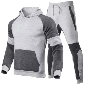 2025 qualité supérieure hommes formation Jogging porter Logo personnalisé impression Fitness Polyester coton survêtements ensemble Style - Product Image 3