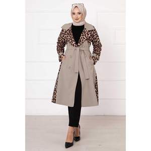 Gabardina con adorno de leopardo Stone - Product Image 5