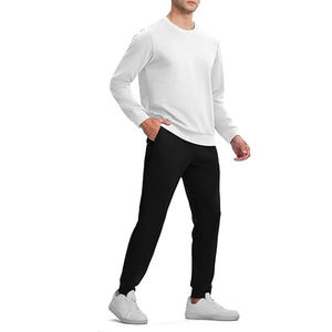 Al aire libre 100% algodón transpirable invierno fútbol entrenamiento chándal para hombres deporte entrenamiento venta al por mayor fútbol Jogging traje de calentamiento - Product Image 1