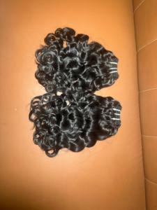 Vente en gros de cheveux indiens bouclés pour bébé directement de l'Inde Remy vendeurs de cheveux indiens à cuticule alignée 100% non traités - Product Image 5