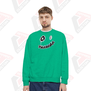 Sweat-shirt pour homme ultra doux, de qualité supérieure, uni, en polyester/coton, avec logo personnalisé, 380g, imperméable, respirant, écologique, doublé - Product Image 6