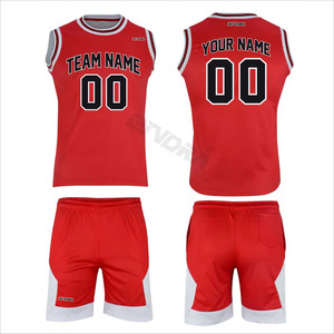 Uniforme de basket-ball respirant à séchage rapide personnalisé pour adultes taille plus comprend des ensembles de nom d'équipe - Product Image 4