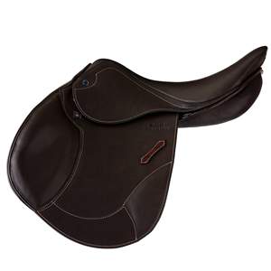 Vente en gros personnalisable cheval Stubben Portos saut selle de dressage original noir marron cuir bois/plastique meilleure qualité - Product Image 4