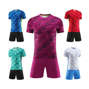 ชุดฟุตบอลย้อนยุคคอวีสีตัดกันชุดเล่นฟุตบอลชั้นนำ - Product Image 2