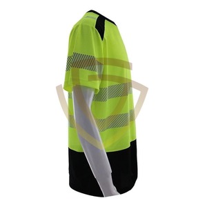 2025 transpirable alta visibilidad CE certificado poliéster ropa de trabajo camisetas para uso al aire libre hecho en Pakistán - Product Image 4