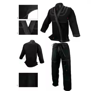Uniforme de Artes Marciales de Jiu Jitsu con Bordado Personalizado, Logotipo en Color Personalizado, Tela de Poliéster/Algodón de 280g - Product Image 1