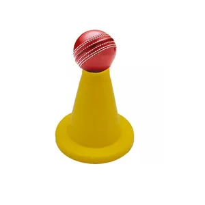 Wholesaler of premium quality cricket batting tee cone rubber batting training cone in India