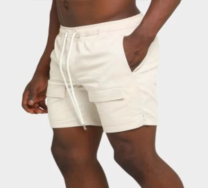 Short de sport d'été pour hommes Offre Spéciale de haute qualité 100% coton motif léopard - Product Image 4