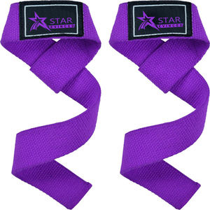 Sangles de poignet de gymnastique en silicone de haute qualité Logo personnalisé Équipement d'haltérophilie en coton Équipement d'exercice de fitness plus épais - Product Image 4